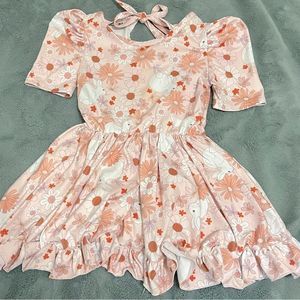 Little Stocking Company floral bunny dress.